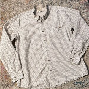 Beretta Classic Checkered Men's Button Down Shirt XXL